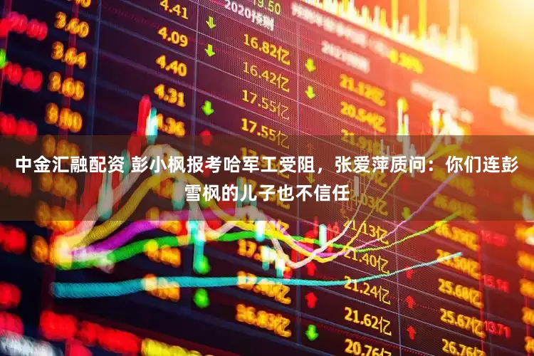 中金汇融配资 彭小枫报考哈军工受阻，张爱萍质问：你们连彭雪枫的儿子也不信任